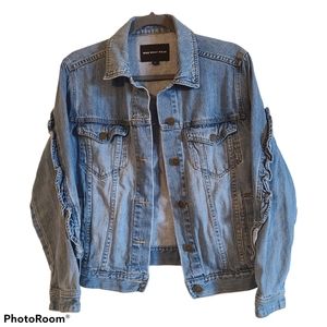 Who What Wear Jean Jacket, Size Medium